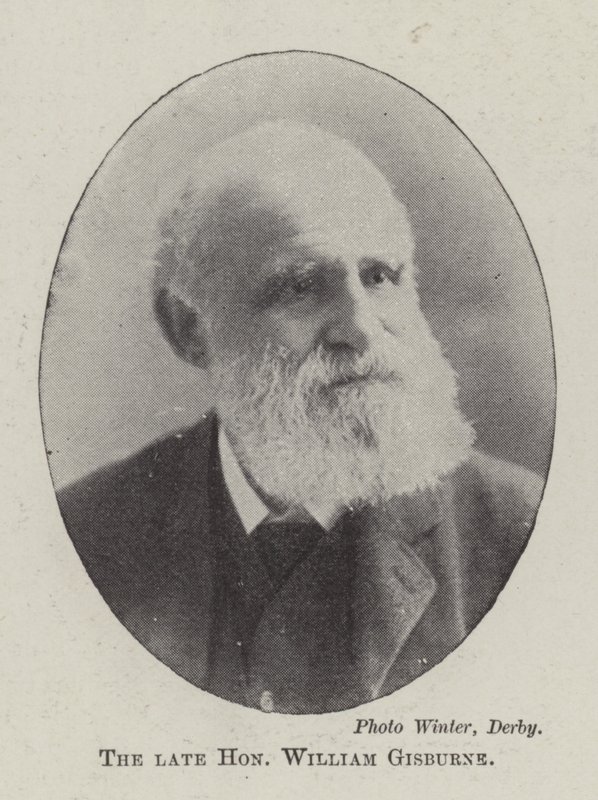 Wijlen de eerwaarde William Gisburne door English Photographer