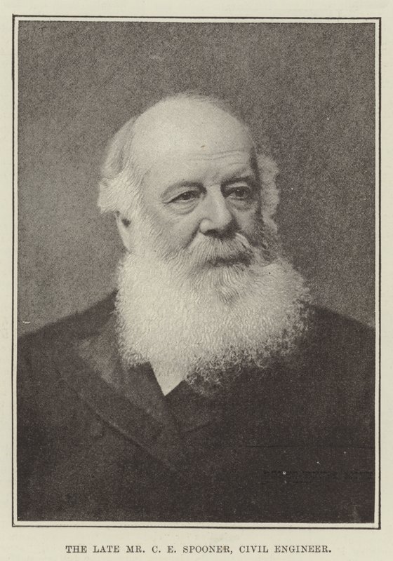 De wijlen de heer C E Spooner, civiel ingenieur door English Photographer