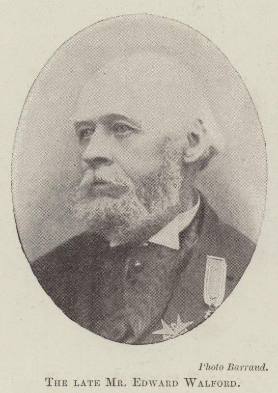 De wijlen meneer Edward Walford door English Photographer