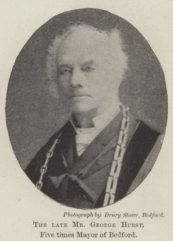 Wijlen de Heer George Hurst, Vijfmaal Burgemeester van Bedford door English Photographer