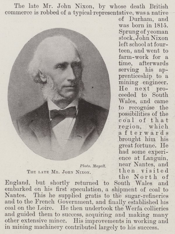 De wijlen Mr John Nixon door English Photographer