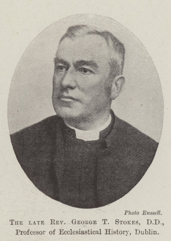 Wijlen De Eerwaarde George T Stokes, DD, Professor van Kerkgeschiedenis, Dublin door English Photographer