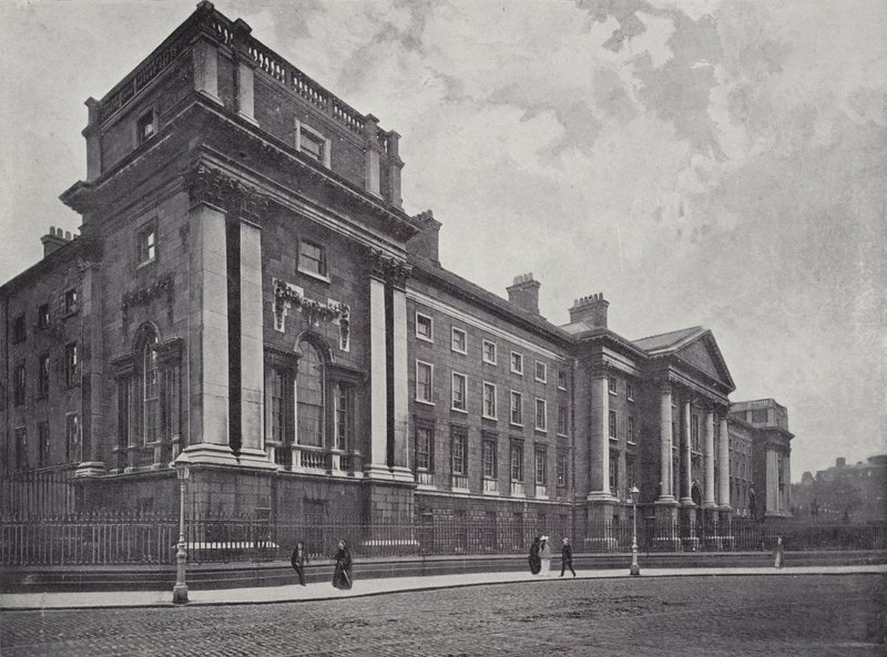 Trinity College, Dublin door English Photographer