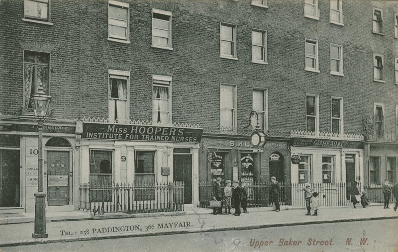 Upper Baker Street, Londen door English Photographer