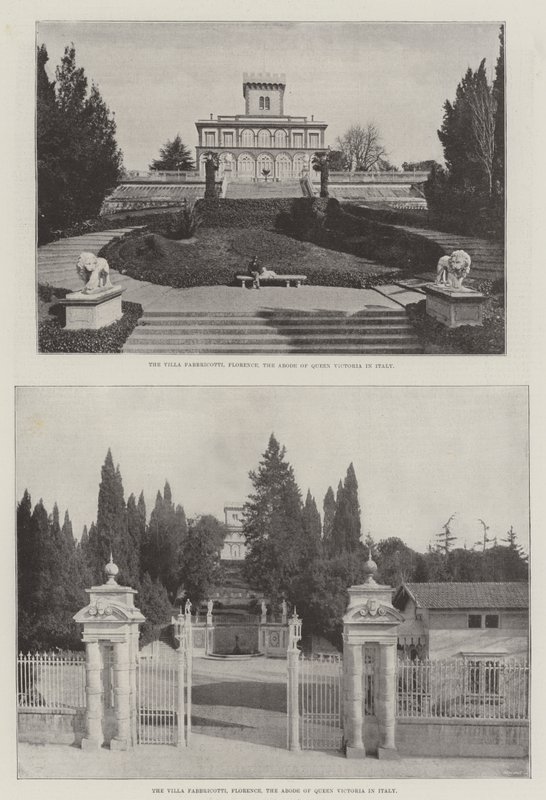 Villa Fabbricotti in Florence door English Photographer