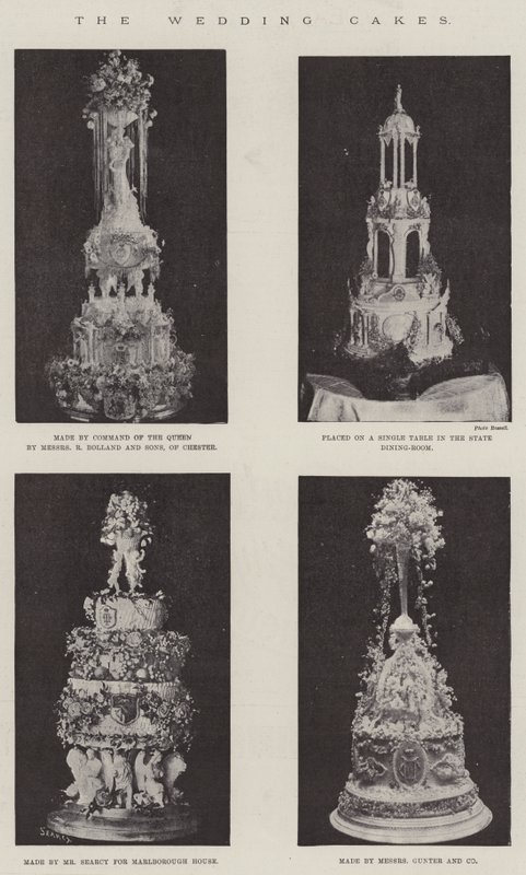 Huwelijk van Prinses Maud van Wales en Prins Charles van Denemarken door English Photographer