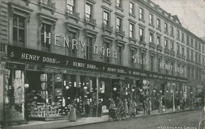 Westbourne Grove, Bayswater, Londen door English Photographer