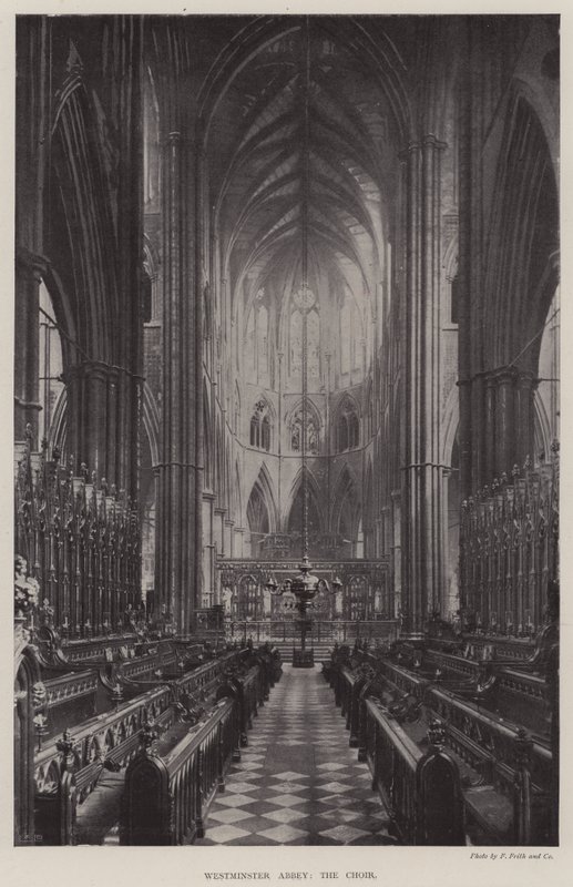 Westminster Abbey, het koor door English Photographer