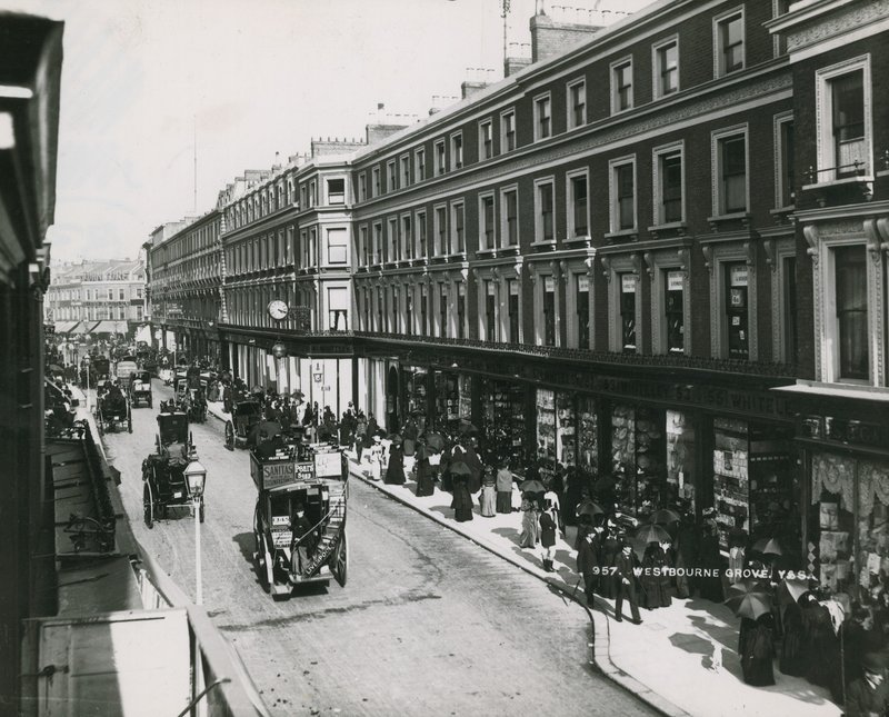 Whiteleys, Westbourne Grove, Londen door English Photographer