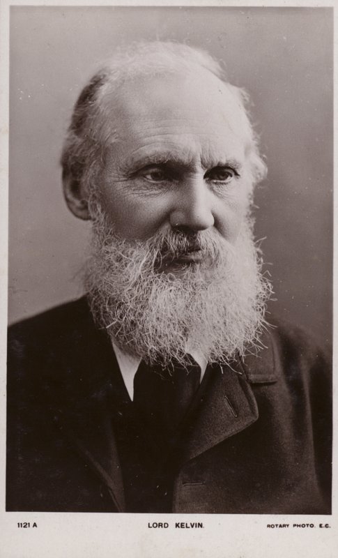 William Thomson, 1e Baron Kelvin (1824-1907), Britse natuurkundige en ingenieur door English Photographer