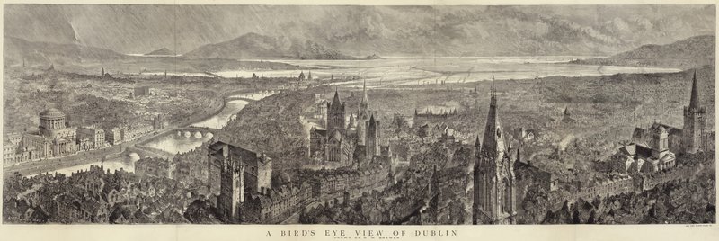 Een vogelvlucht van Dublin door English School