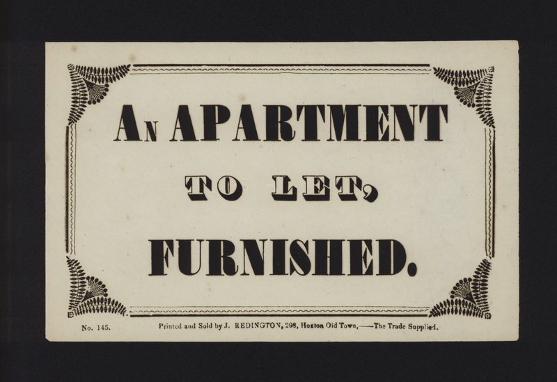 Advertentie: Een appartement te huur, ongemeubileerd door English School