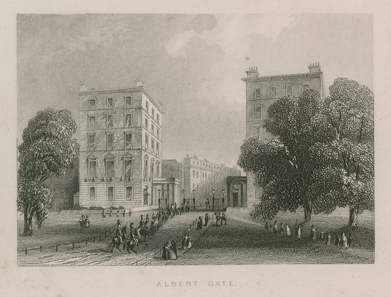 Albert Gate, Kensington Park, Londen door English School