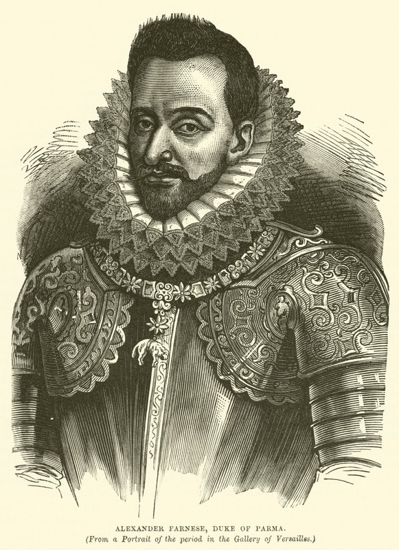 Alexander Farnese, Hertog van Parma door English School
