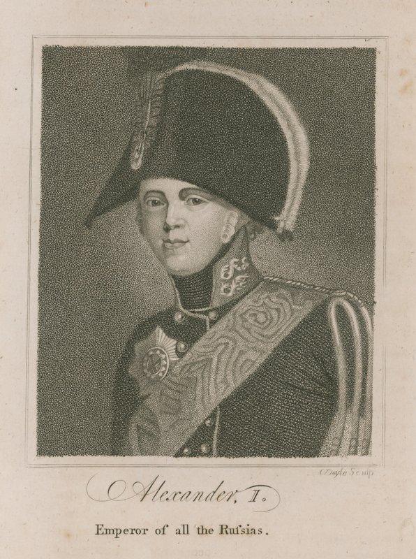Alexander I, keizer van alle Ruslanden door English School