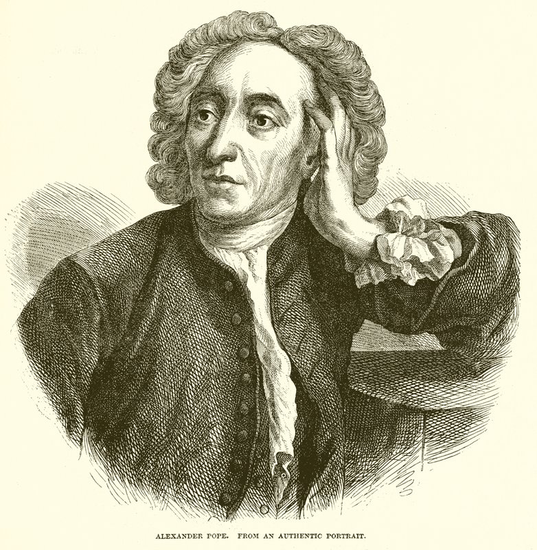 Alexander Pope door English School