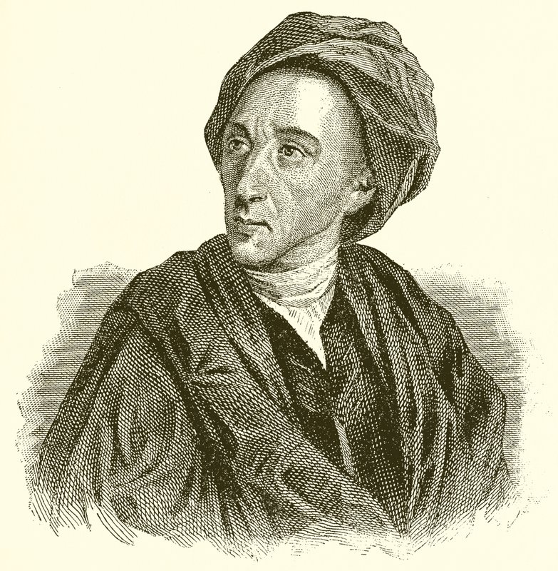 Alexander Pope door English School