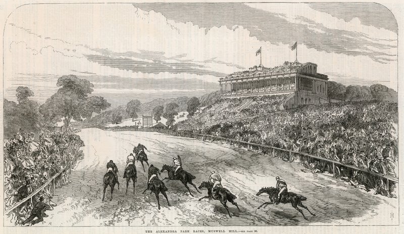 Alexandra Park Races, Muswell Hill door English School