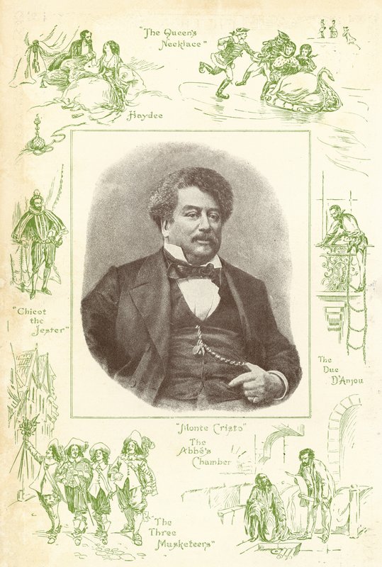 Alexandre Dumas, auteur van De Graaf van Monte Cristo door English School