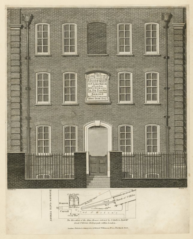 Armenhuizen, Bishopsgate door English School
