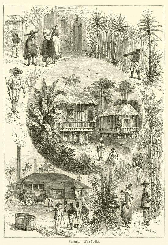 Amerika, West-Indië door English School