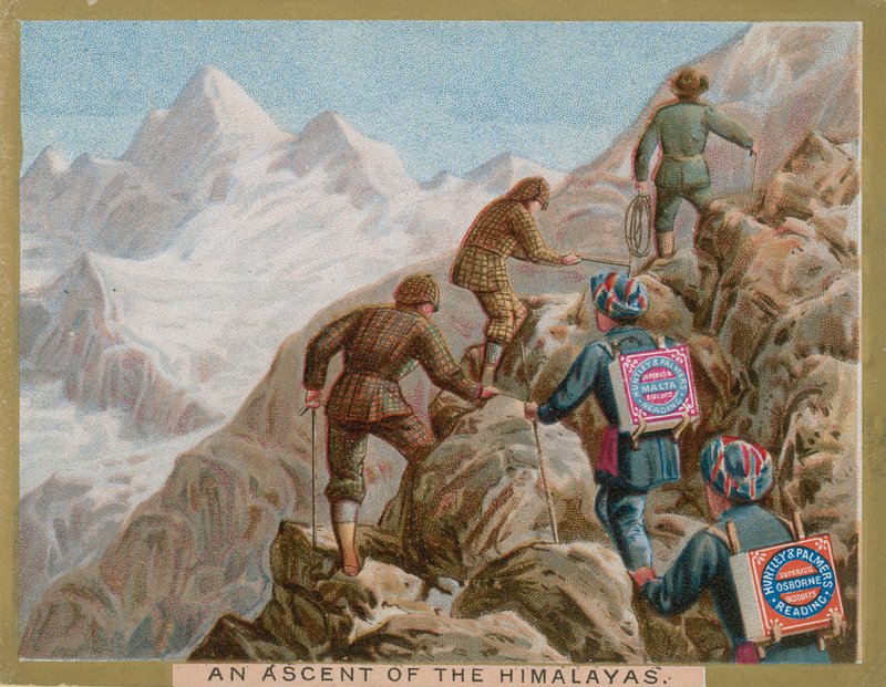 Een beklimming van de Himalaya door English School