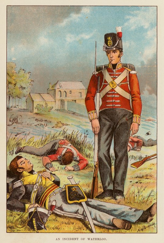 Een Incident van Waterloo door English School