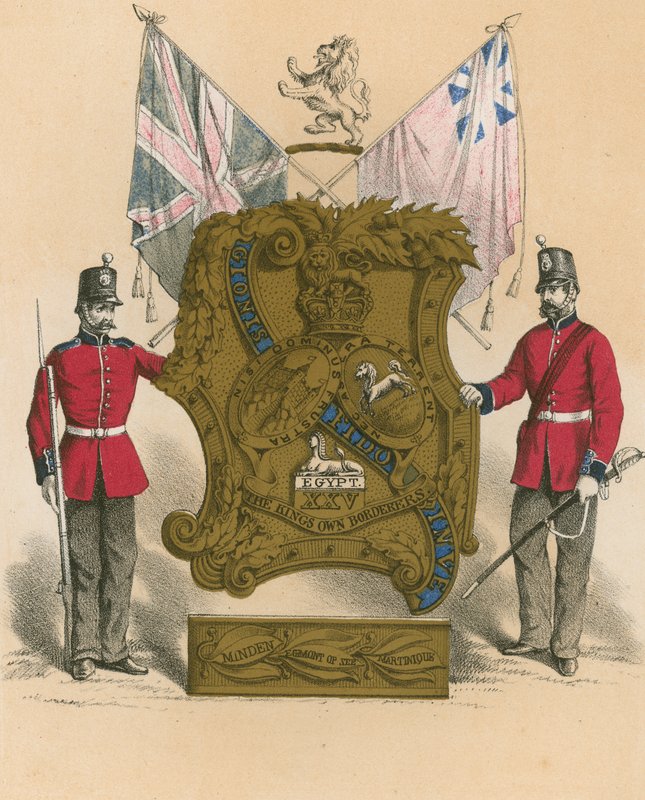 Oud embleem van de Vijfentwintigste, of King