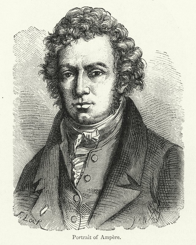 Andre-Marie Ampere, Franse natuurkundige en pionier op het gebied van elektromagnetisme door English School