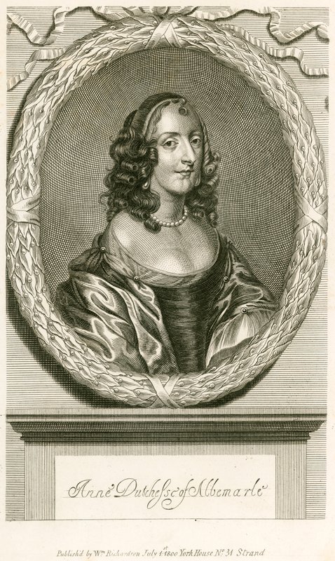 Anne Hertogin van Albemarle door English School