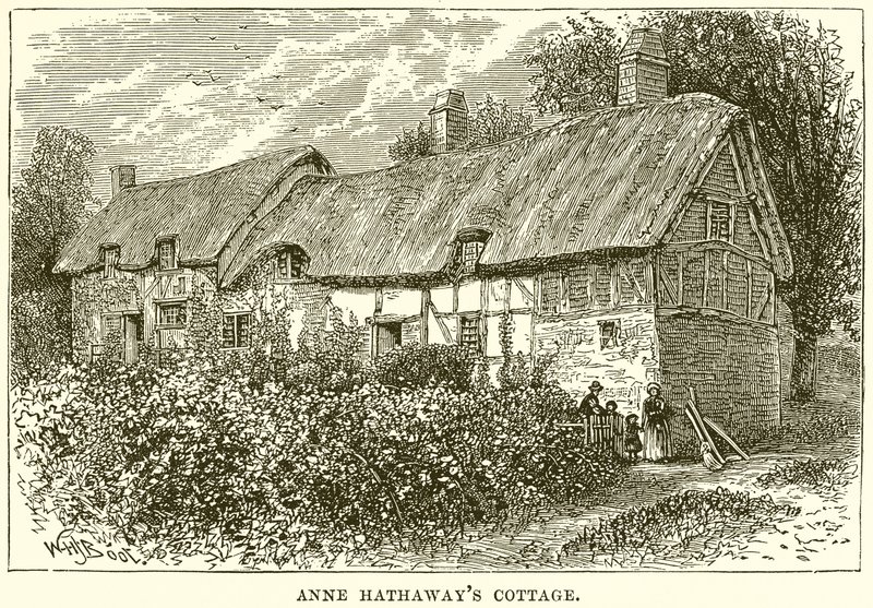 Anne Hathaways Cottage door English School