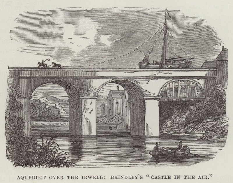 Aquaduct over de Irwell, Brindley