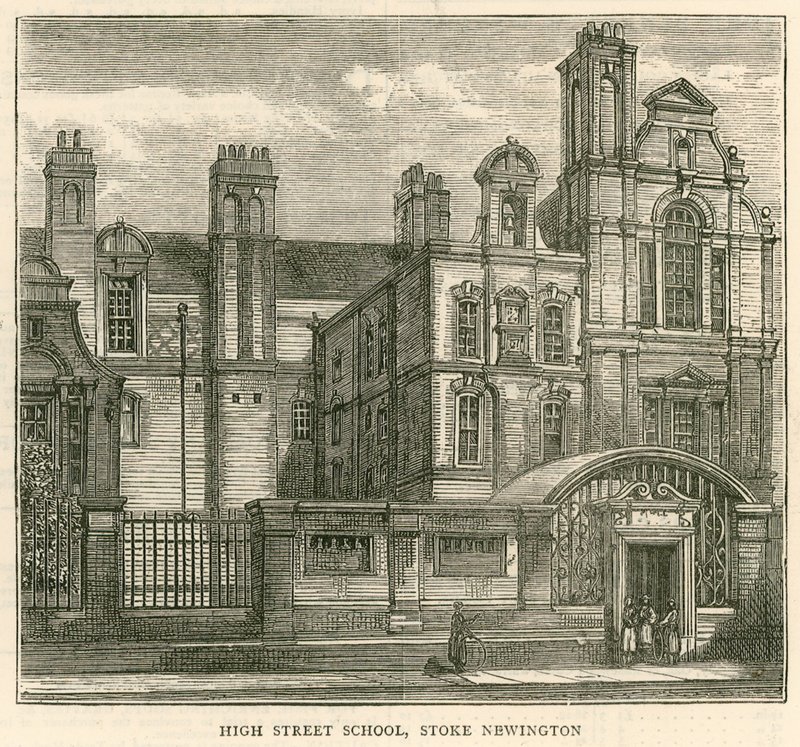 Architectuur van het London School Board: High Street School, Stoke Newington, Londen door English School
