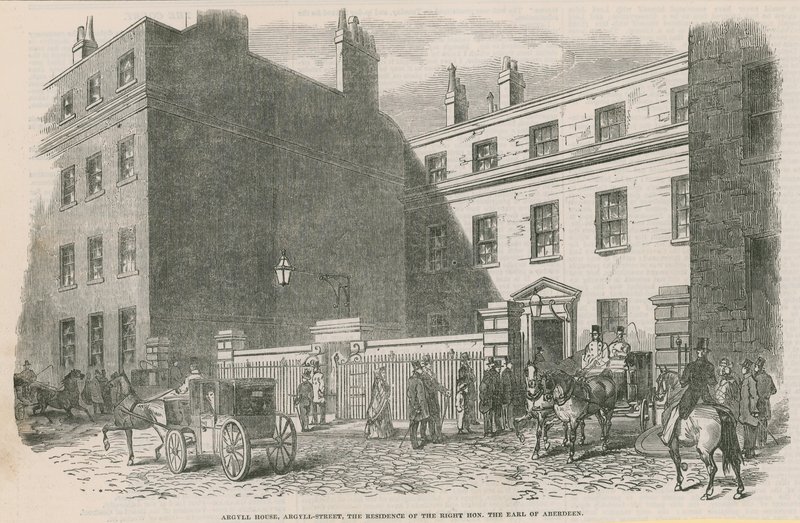 Argyll House, Argyll Street, Londen door English School