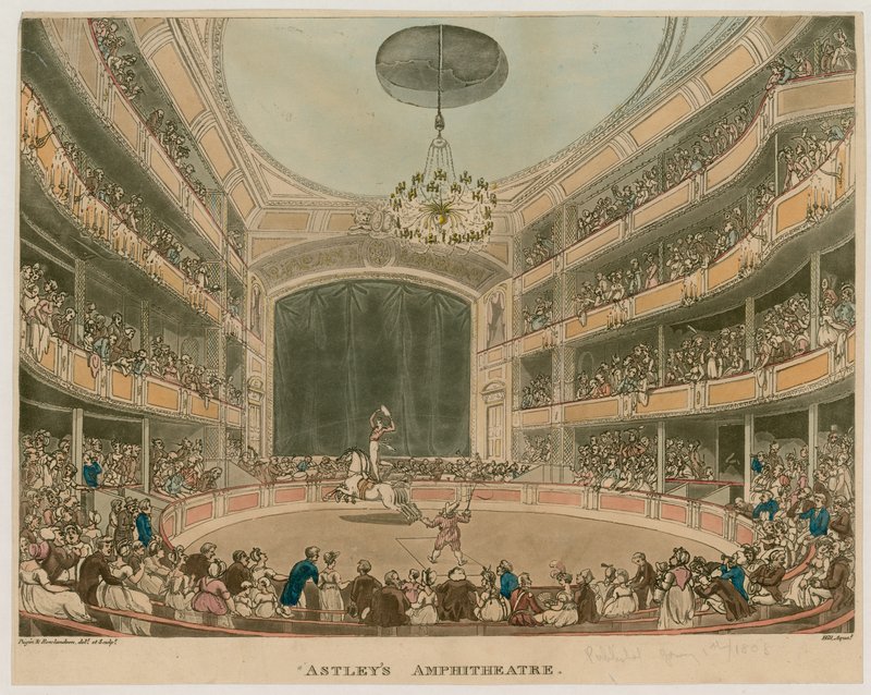 Astleys Amfitheater door English School