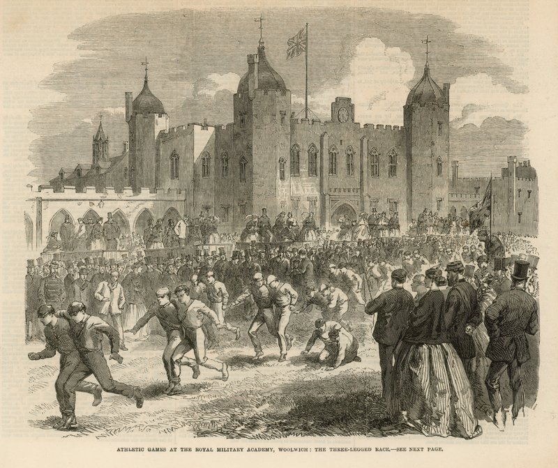 Atletiekwedstrijden bij de Koninklijke Militaire Academie door English School