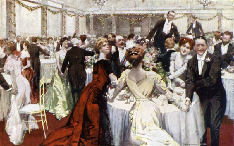 Auld Lang Syne, Oudejaarsavond, The Savoy Hotel door English School