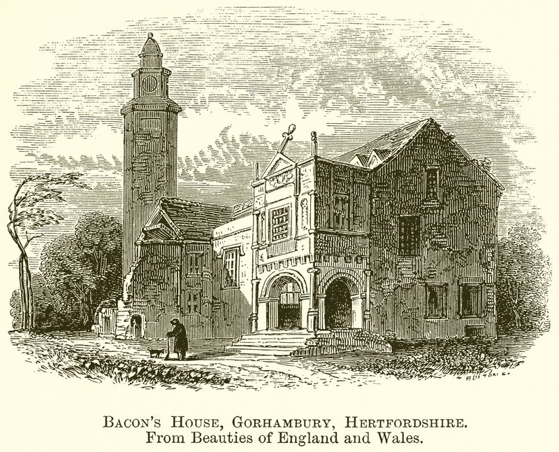 Bacons Huis, Gorhambury, Hertfordshire door English School