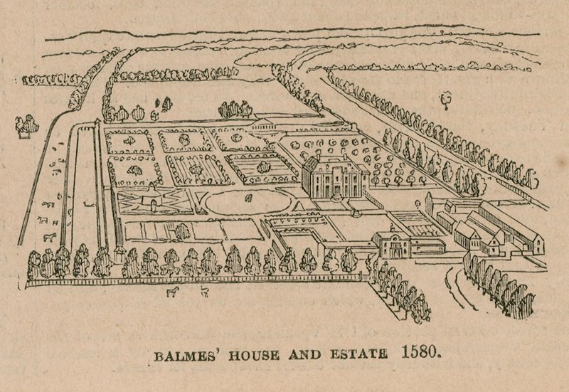 Balmes Huis en Landgoed, 1580 door English School