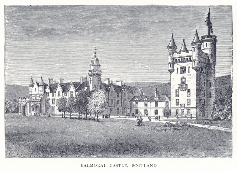 Balmoral Castle, Schotland door English School