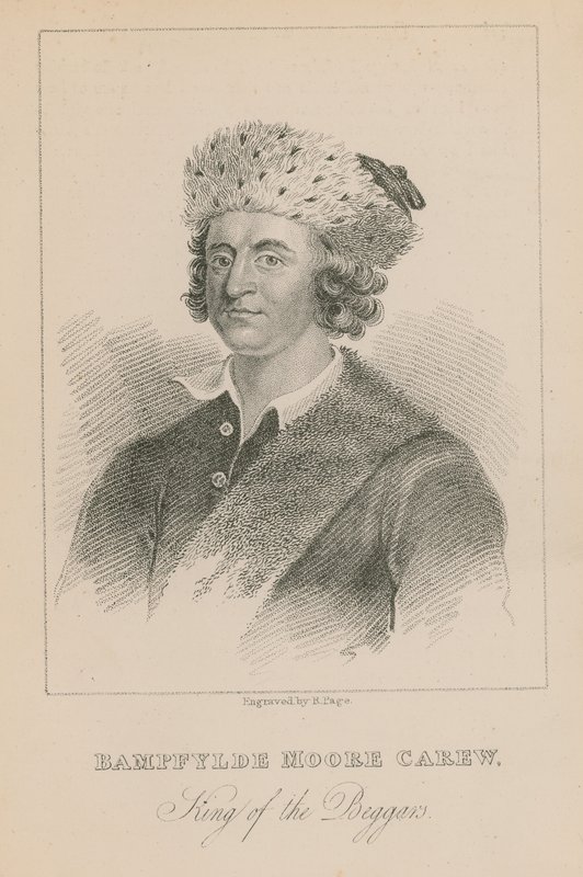 Bamfylde Moore Carew, Koning van de Bedelaars door English School
