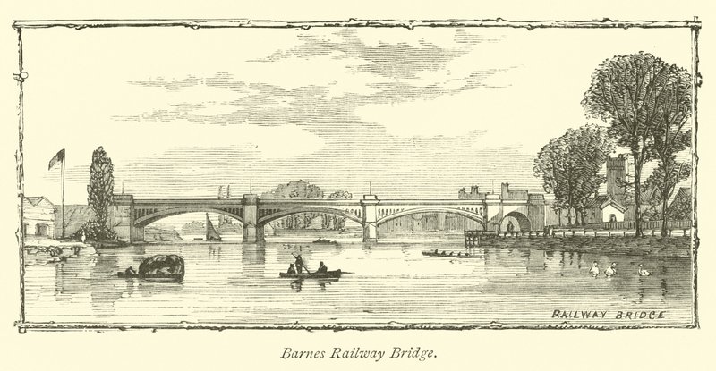 Barnes Spoorbrug door English School