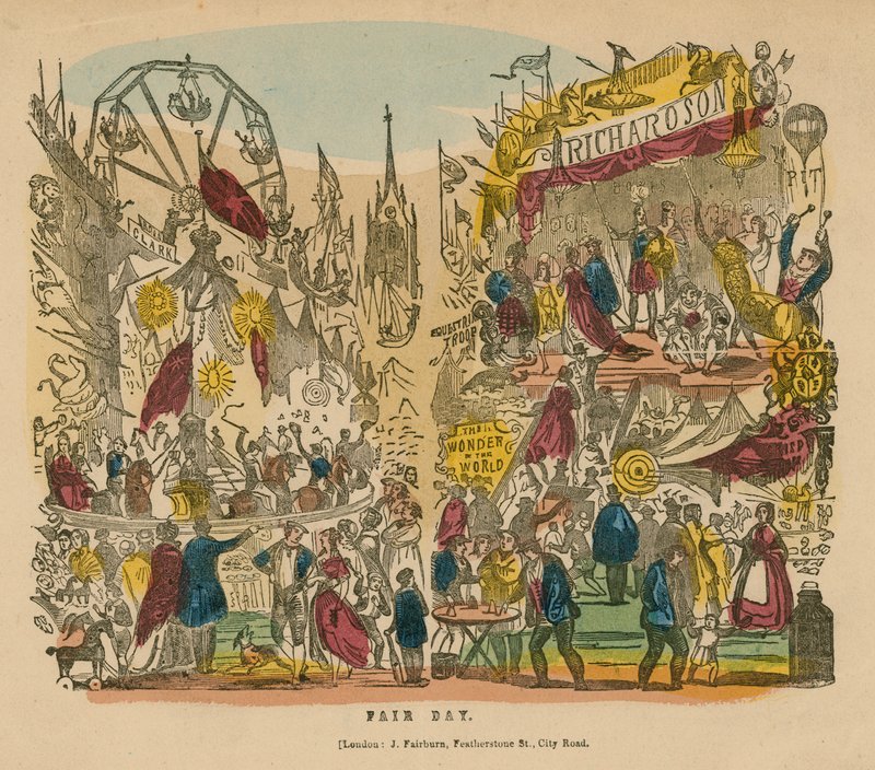 Bartholomew Fair, Londen door English School