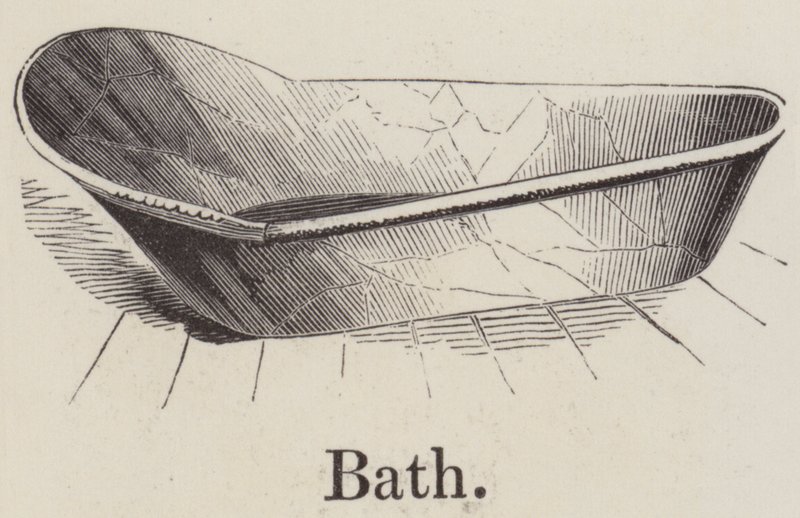 Bath (gravure) door English School