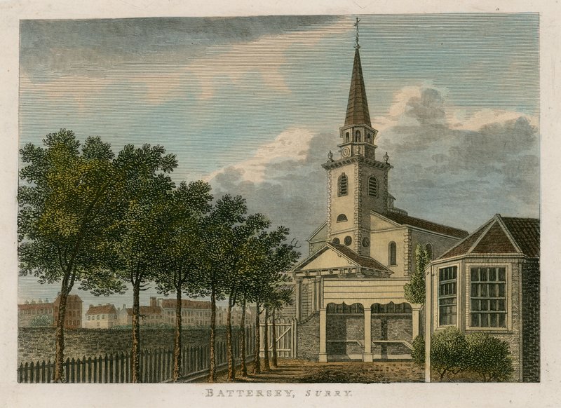 Battersea Kerk, Surrey door English School