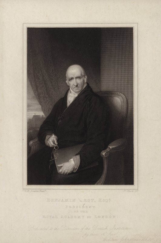 Benjamin West door English School