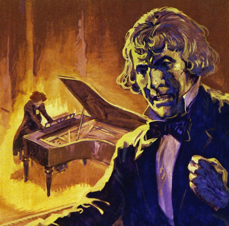 Berlioz won de Prix de Rome voor zijn cantate La Mort de Sardanapale door English School