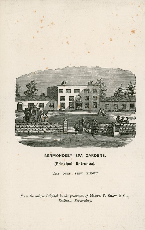 Bermondsey Spa Gardens door English School
