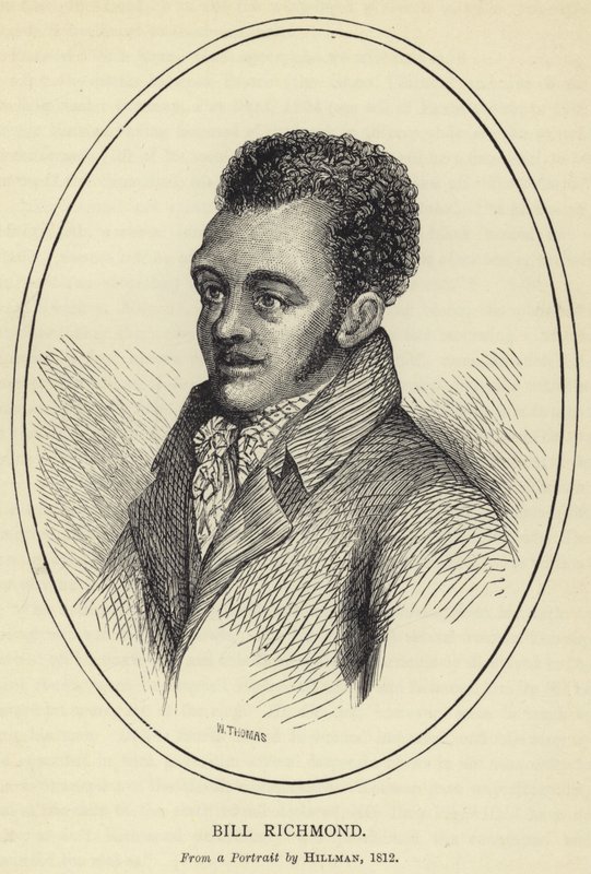 Bill Richmond, naar een portret van Hillman, 1812 door English School