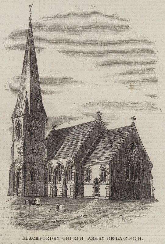Blackfordby Kerk, Ashby-de-la-Zouch door English School